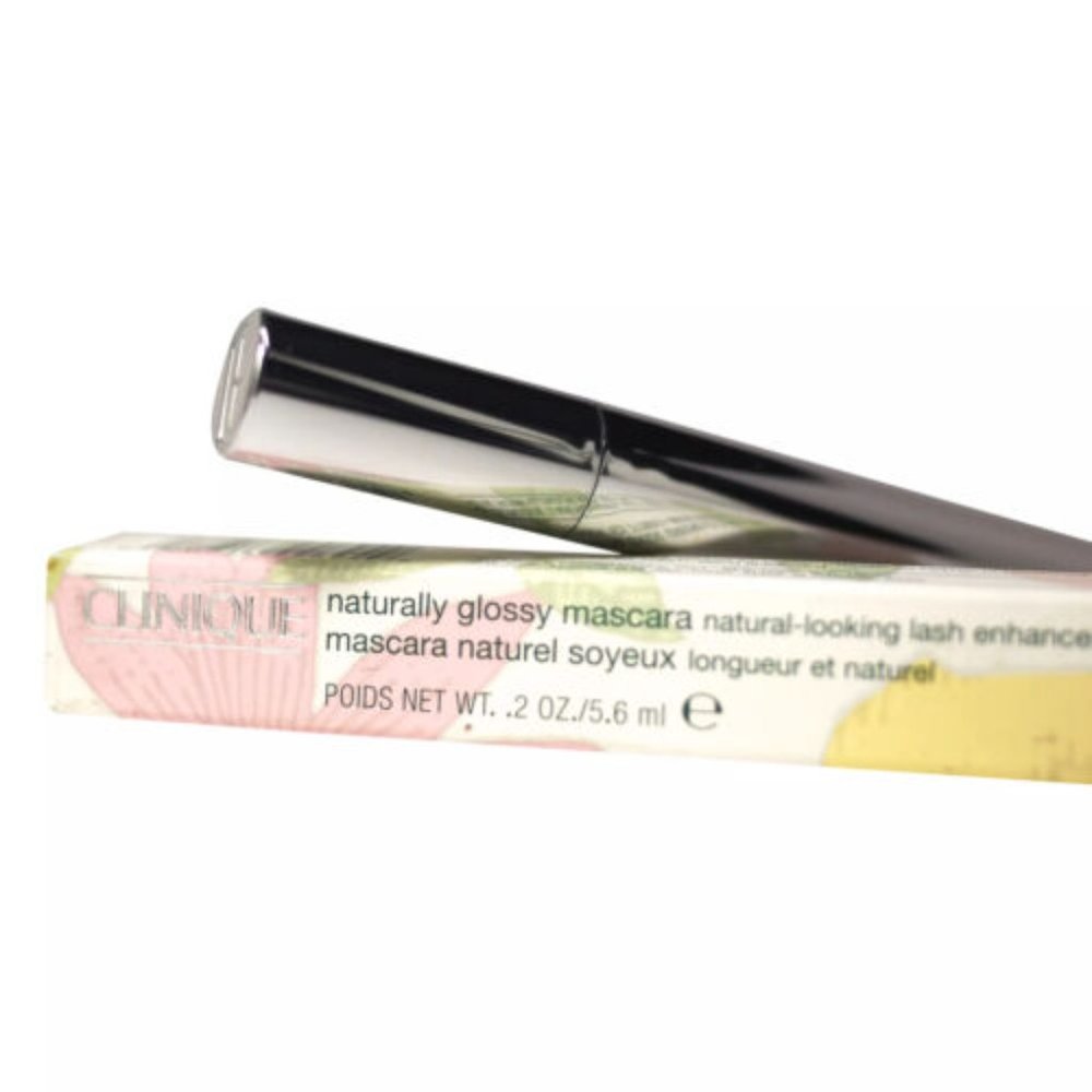 New In Box Full Size Clinique Naturally Glossy Mascara Jet Black DISCONTINUED